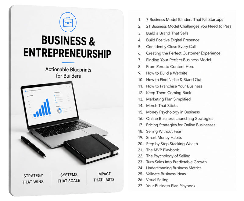 BUSINESS & ENTREPRENEURSHIP SERIES